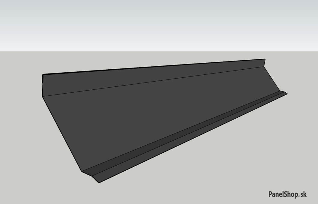 Sheet plating - Inner corner (beam cover) Product code: P09