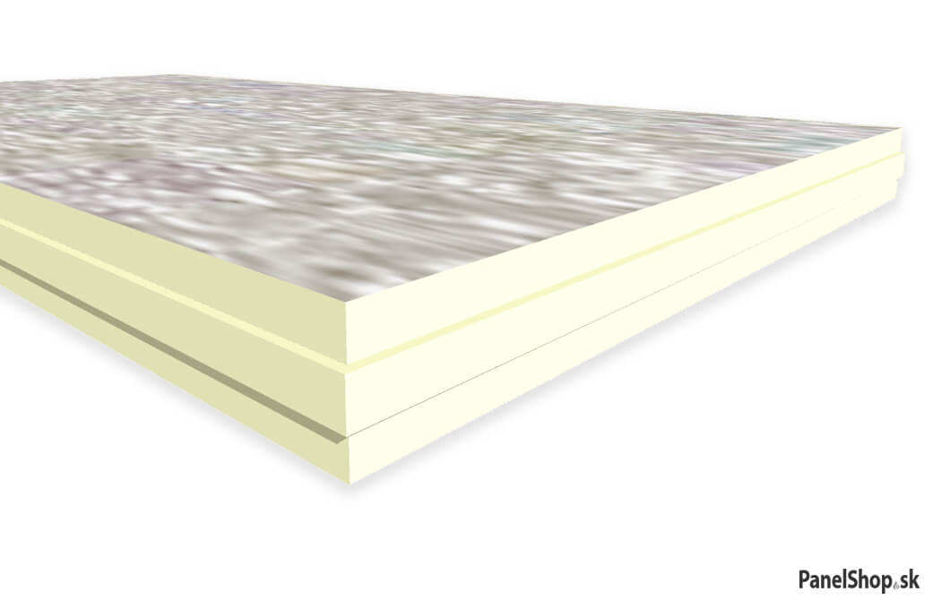 PIRpanel with bitumen fabric (BF) Product code: IP4…