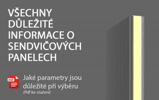 Dozvedet se vsechny dulezite informace o sendvicovych panelech