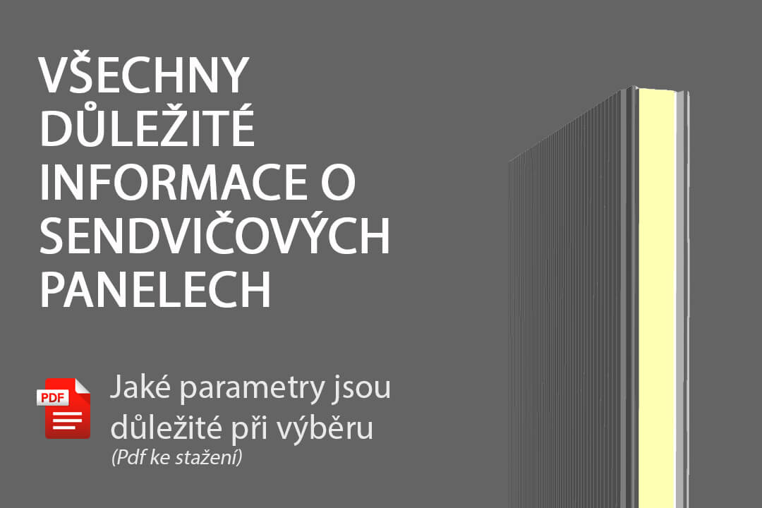 Dozvedet se vsechny dulezite informace o sendvicovych panelech