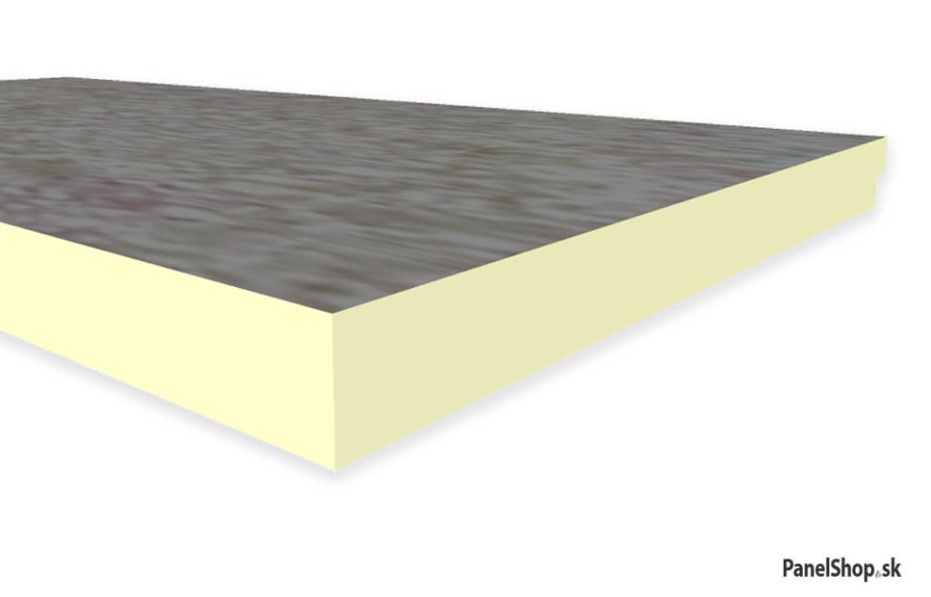 PIR panel with bitumen fabric (BF) - paneleshop.eu